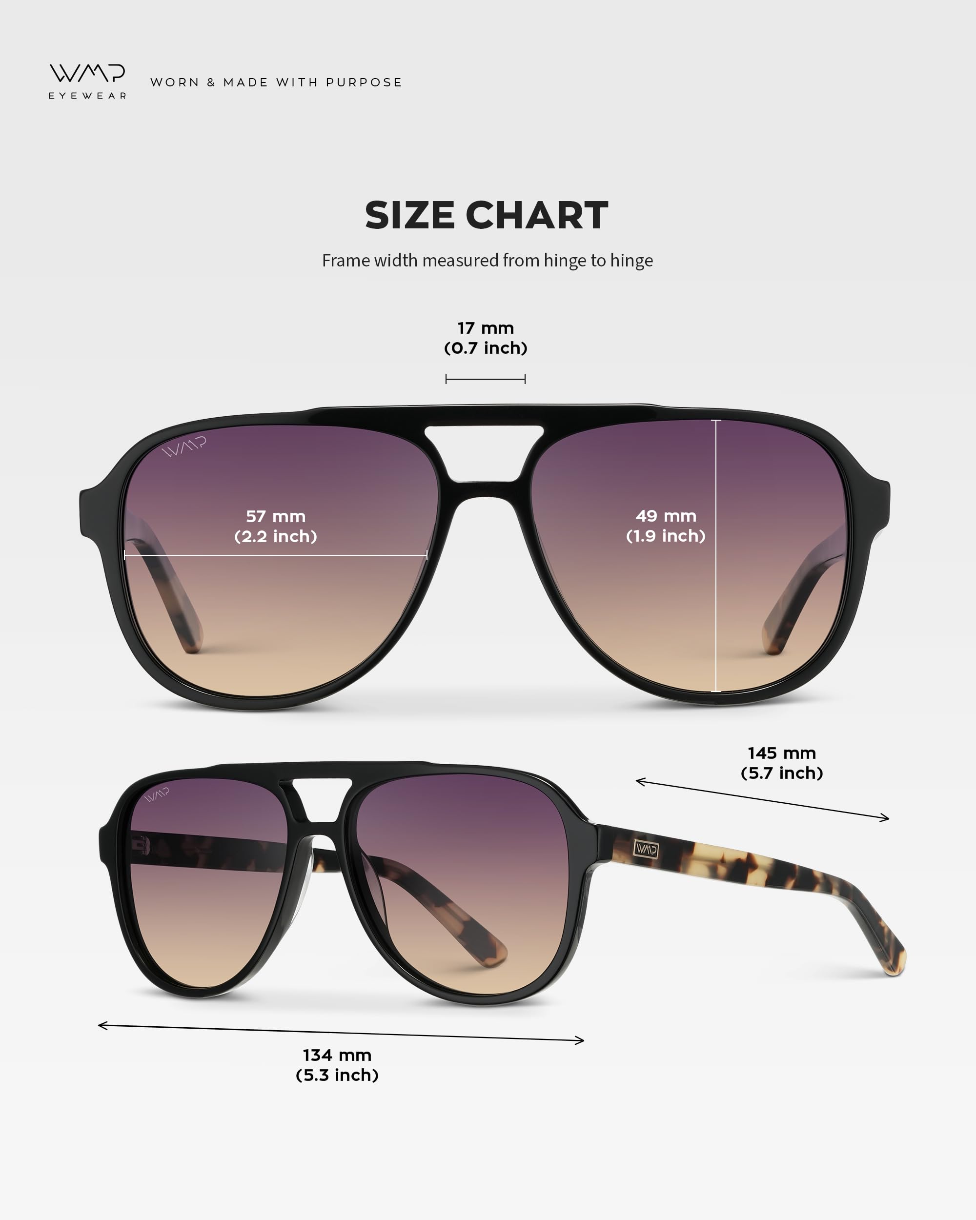 WearMe Pro Chic Retro Oversized Polarized Sunglasses: Statement Aviators for Women - Image 5