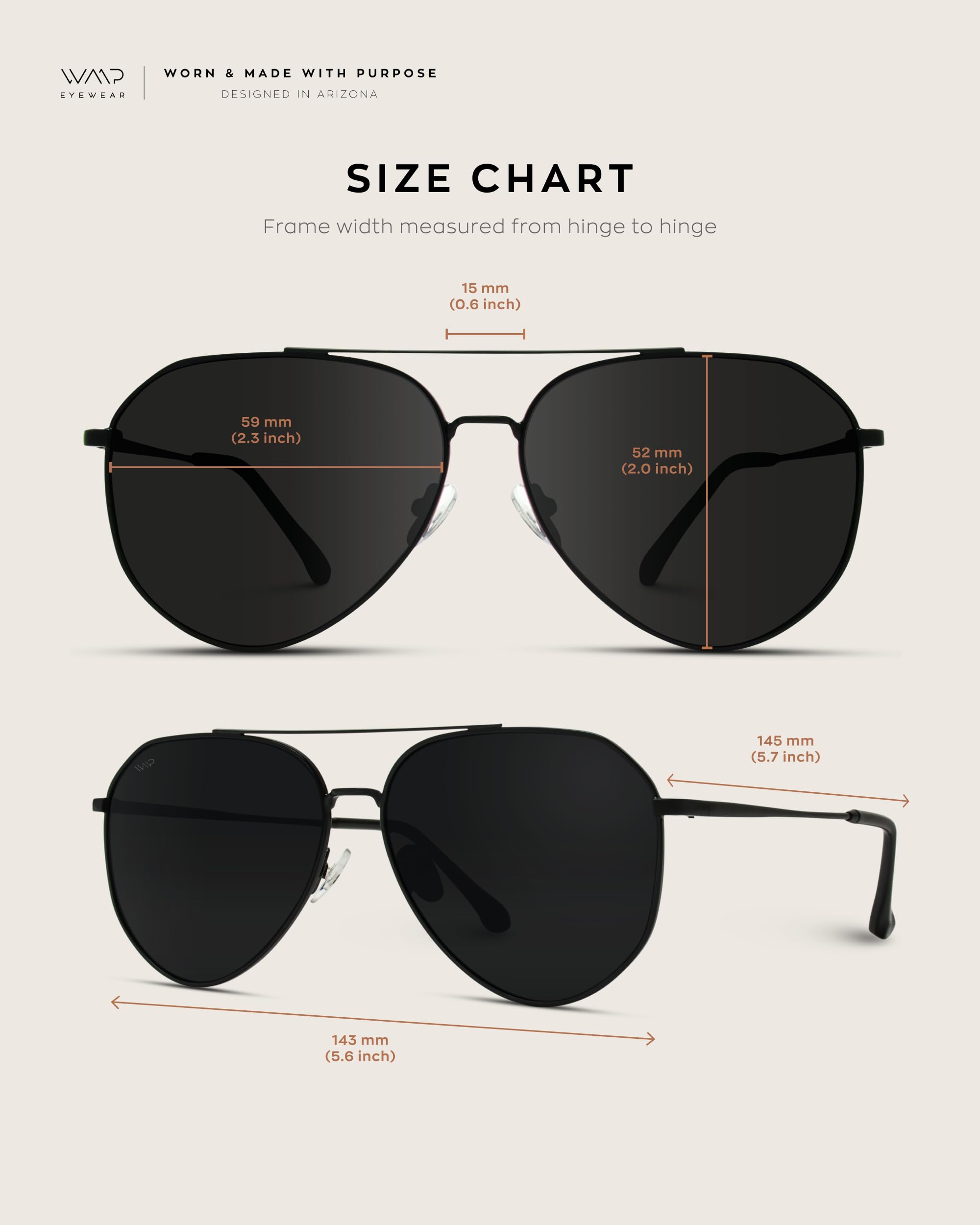 WearMe Pro Polarized Aviator Sunglasses for Women and Men | UV Protection | Reflective Lens | Pink, Blue, Black Aviators - Image 6