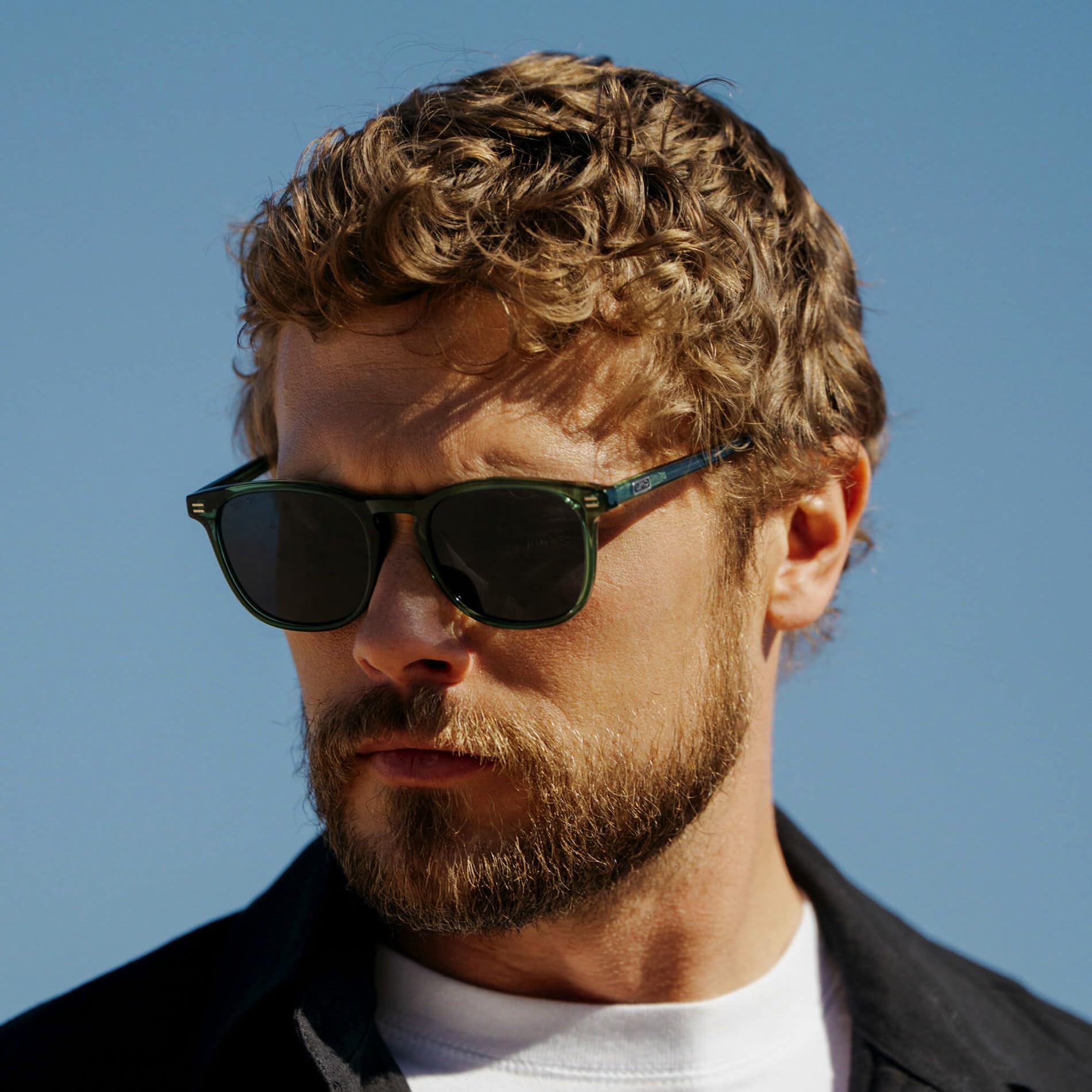 WearMe Pro WMP Eyewear - Men's Polarized Modern Rounded Square Sunglasses - Image 3