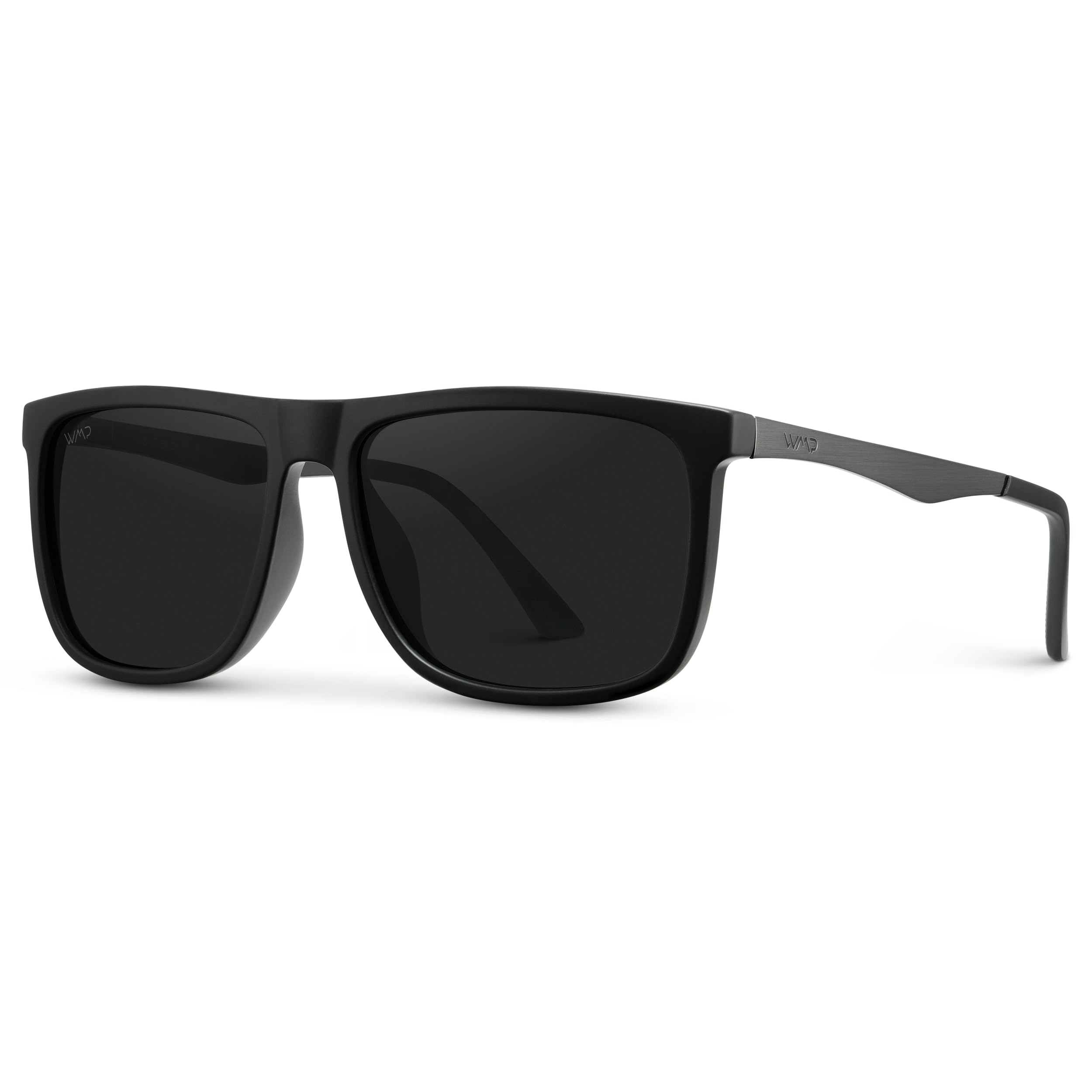 WMP Eyewear - Men's Polarized Flat Top Square Sunglasses - Image 7