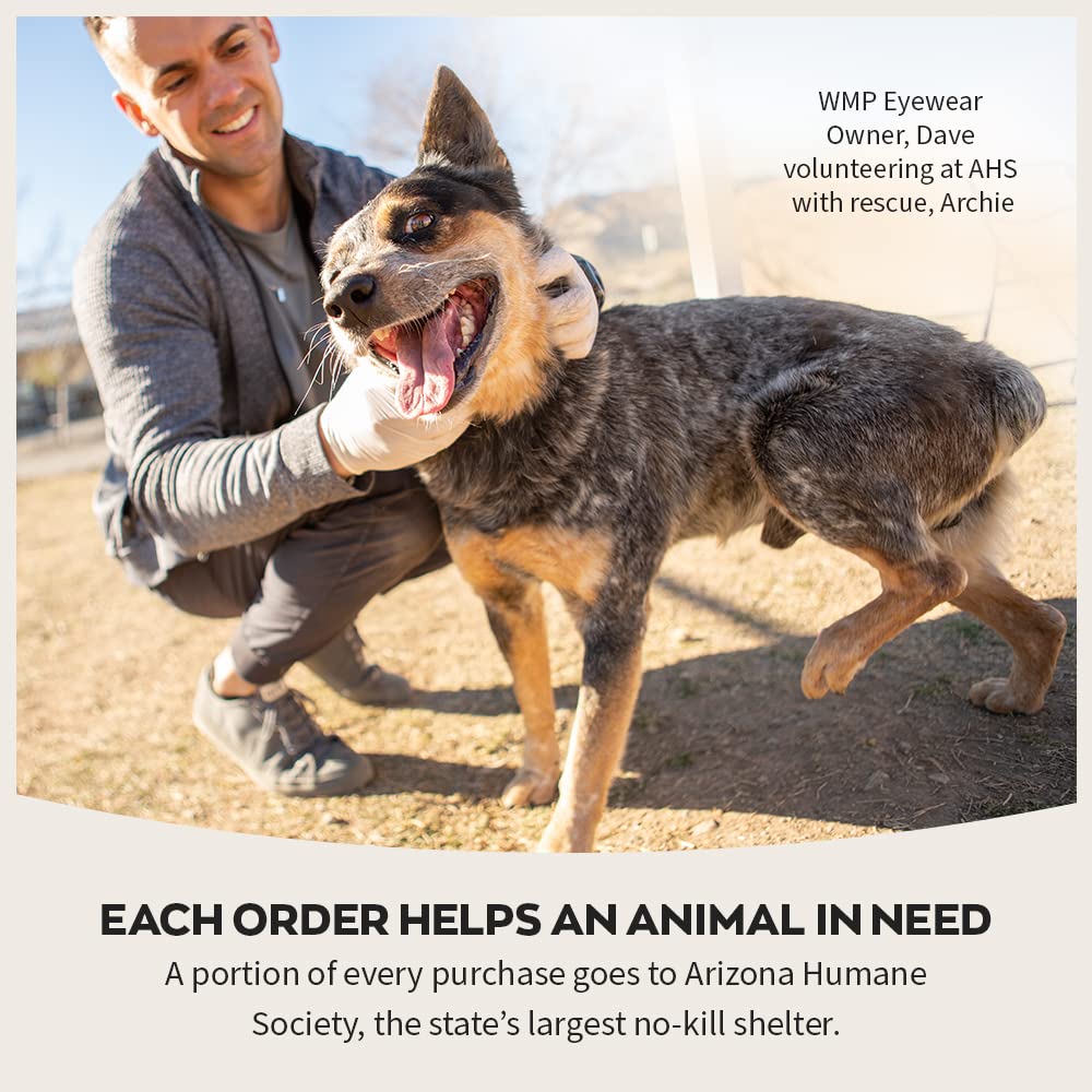 WMP Eyewear - Men's Polarized Flat Top Square Sunglasses - Image 8